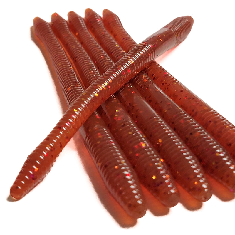 Starburst 6.25 Diamond Tail Worm (6pk) – 99 Strikes Fishing Co