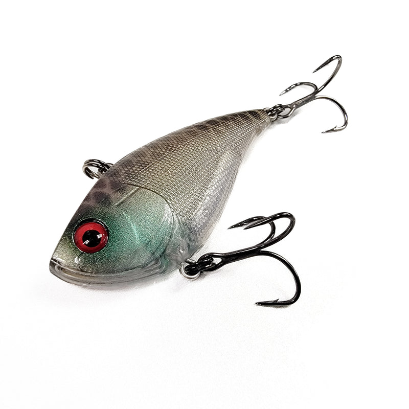 Lipless Teal Shad Crank