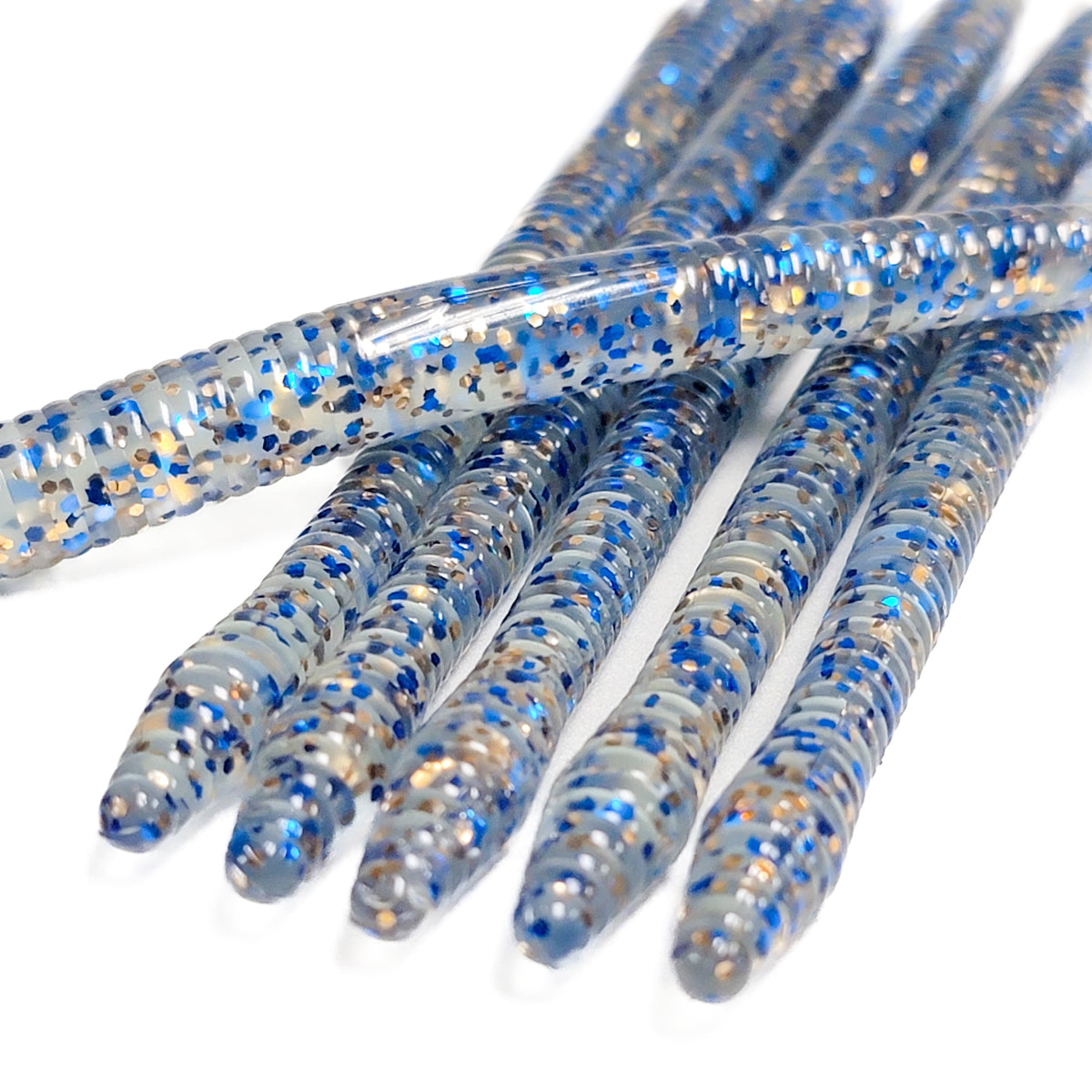 Blue Lagoon 6.25" Diamond Tail Worm (6pk)