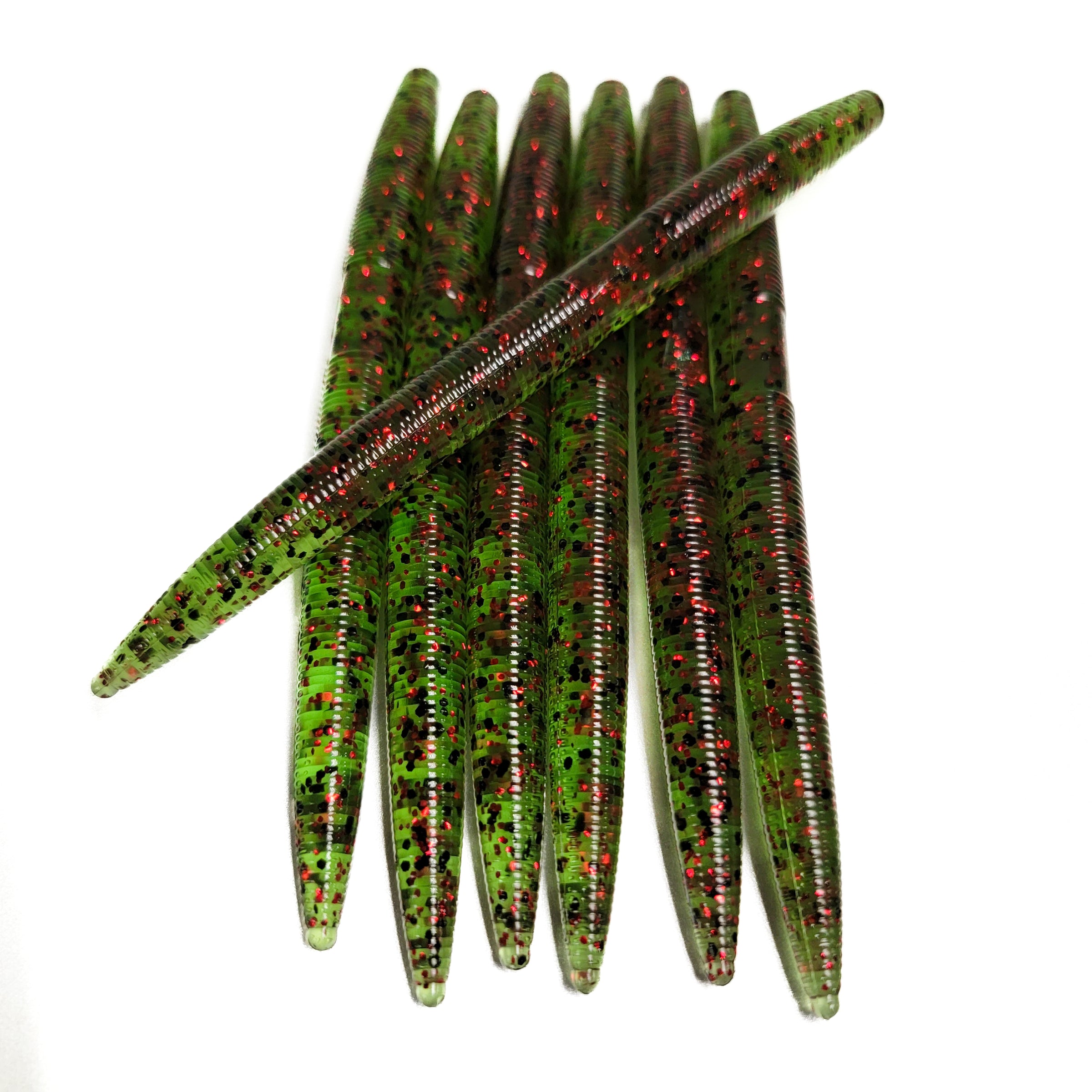 YUM Dinger Fishing Lure Soft bait Worm Camo 5 in