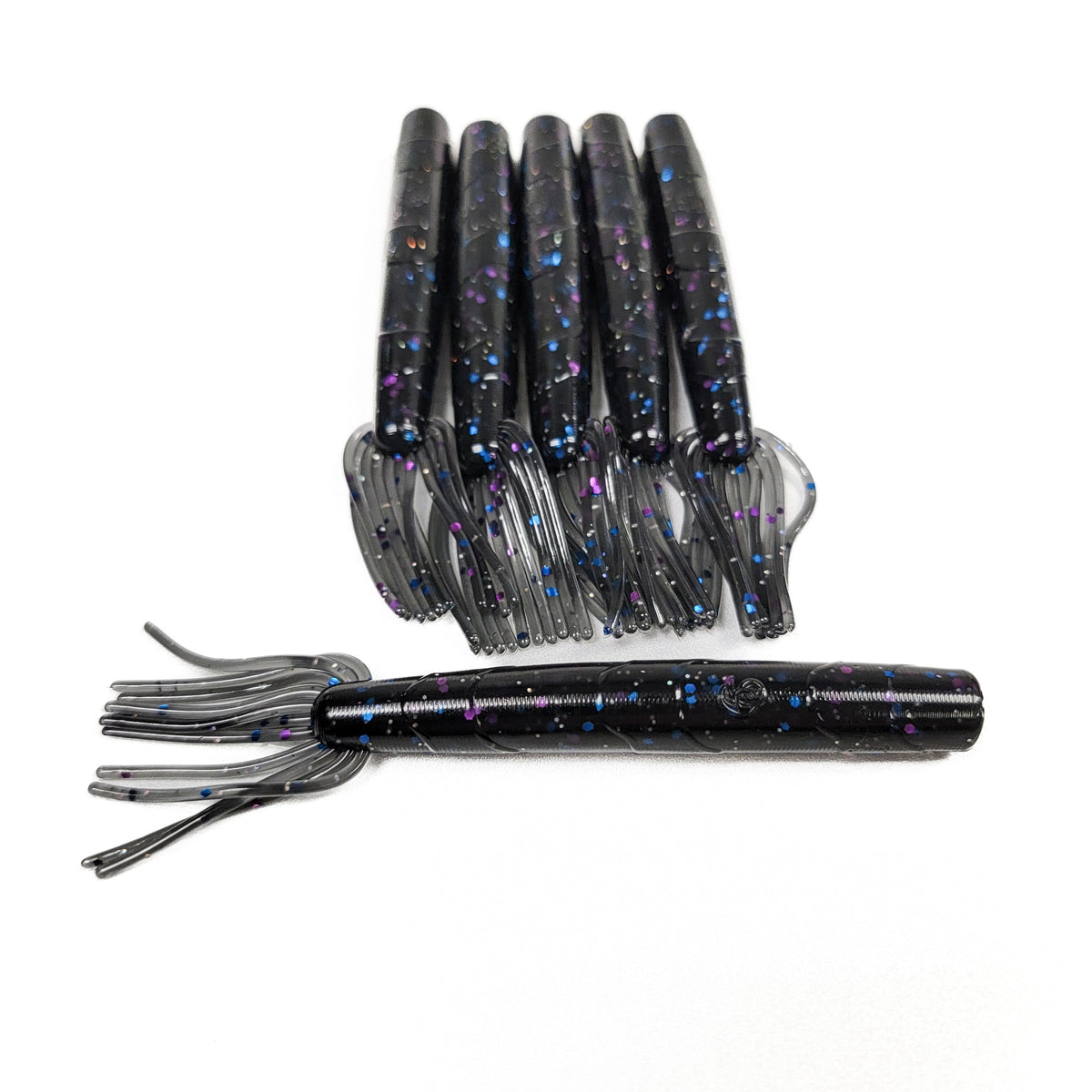 Dark Demon 4" Broomstick (6pk) - 99 Strikes Fishing Co