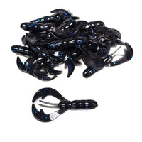 Black and Blue 2.25" Baby Craw Finesse Bait (15pk)