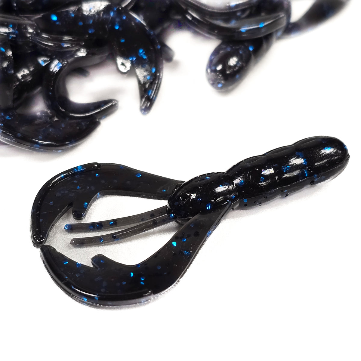 Black and Blue 2.25" Baby Craw Finesse Bait (15pk)