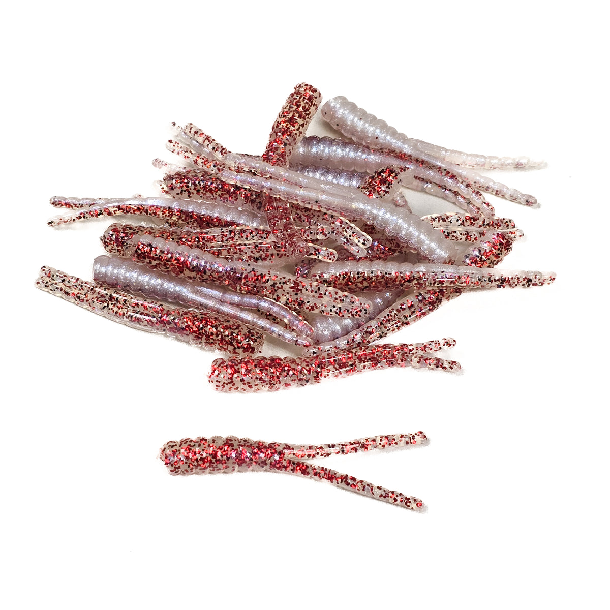 Injured Shad 2" Split Straight Tail Grub (20pk)