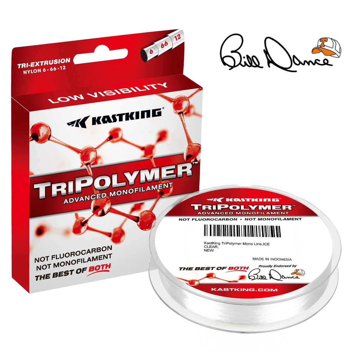 KastKing TriPolymer Mono Ice Clear